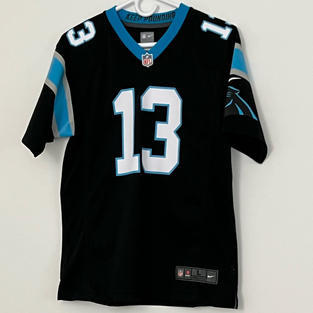NFL Kelvin Benjamin 13 Carolina Panthers Football Jersey